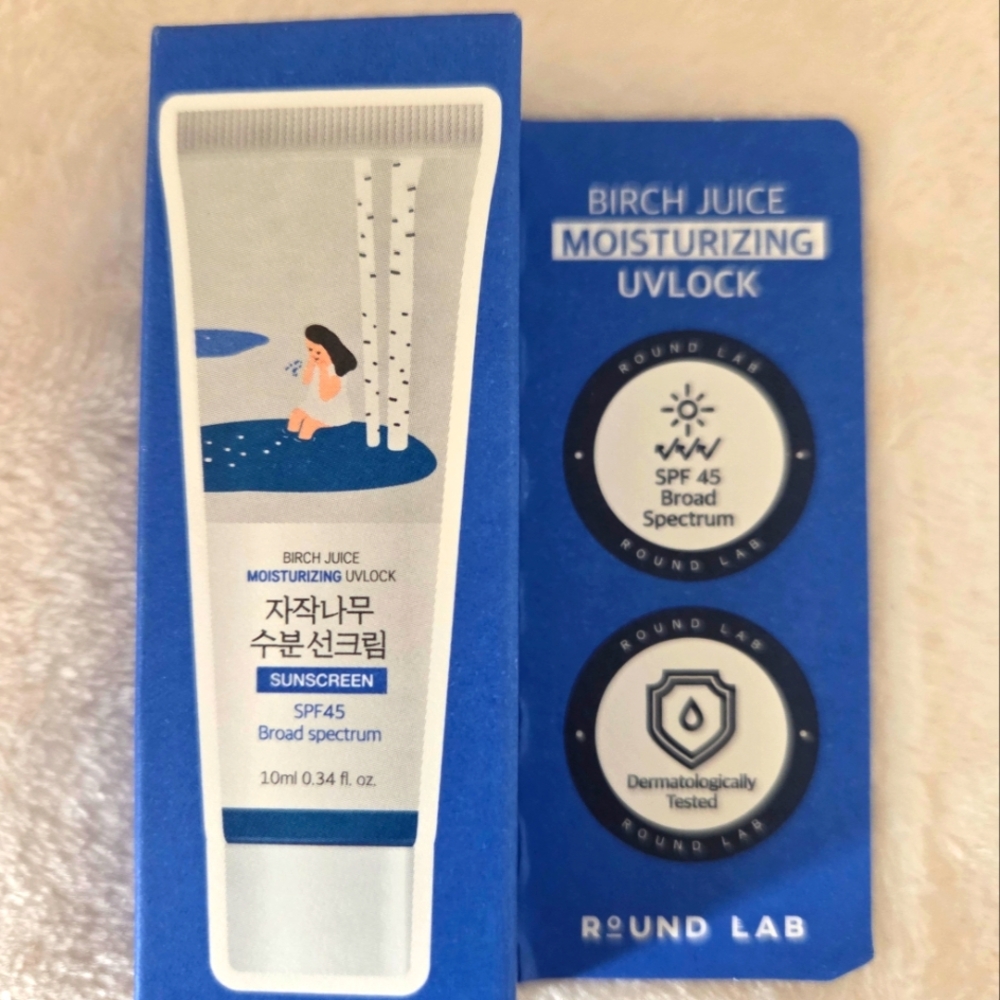 🪷5/$25! ROUND LAB Birch Juice Moisturizing UV Lock Sunscreen